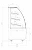 Витрина хлебная Carboma K70 N 0,9-1 LIGHT Bread 9005-0109 (версия 2.0)