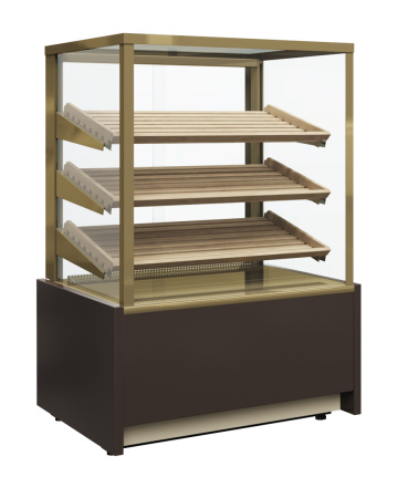 Витрина хлебная Carboma KC70 N 1,3-1 LIGHT Bread 0102-0109 (1,3 Cube со стеклом)