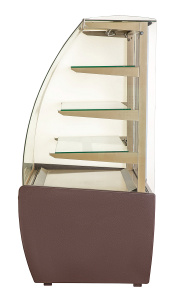 Витрина кондитерская Carboma K70 VH 1,3-1 LIGHT Chocolate 0012-0109 (ВХСв - 1,3д)
